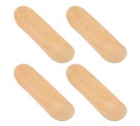SUPVOX Mini patineta de Dedo (4 Piezas): Tablas de Madera de Repuesto para Manualidades, Accesorios para diapasones Profesionales.