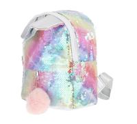 SUPVOX Mochila de Lentejuelas de Unicornio para Niñas Preescolar Diseño Brillante, Multiusos y Espaciosa, Cómoda y Duradera, Adecuado para Escuela y Viajes
