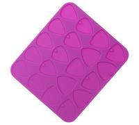 SUPVOX Molde de Silicona para Púas de Guitarra DIY Molde Flexible para Fundición de Resina Epoxi de Espejo para Joyería y Decoración