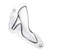 SUPVOX Molde de Zapatos de Tacón Alto 3d para Chocolate Molde Reutilizable de Plástico Pequeño Plano Decorativo para Postres y Repostería Adecuado para Bricolaje y Cocina Creativa