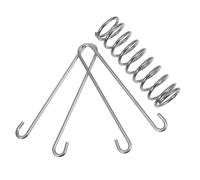 SUPVOX Muelles de Tensión para Correa de Perro Amortiguador Inoxidable Resistente y Seguro para Paseos y Actividades con Perros Multifuncional para Tiendas y Hamacas