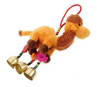 SUPVOX muñeco de Camello de Juguete plushies Camellos Animal de Peluche de Camello sílice de Stich Camello de Peluche decoración de Llavero de Camello Juguete de Lujoso Felpa Light Brown