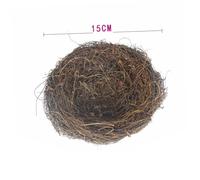 SUPVOX Nido De Ratán Hecho Mano Estilo Decoración De Nido De Ramitas para Pascua Natural
