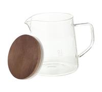 SUPVOX Olla de Leche y Café de Vidrio Resistente Tapa, Adecuada para Preparar y Servir Bebidas Calientes Hogar