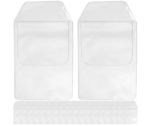 SUPVOX Organizador de Bolígrafos Estuche para Insertar Bolígrafos Transparente de PVC Paquete de 20 Unidades Gran Capacidad y Práctico para Enfermeras y Médicos