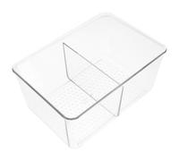 SUPVOX Organizador de Maquillaje de Mesa Transparente de Pet Compartimentos para Almacenamiento de Cosméticos y Joyas, Gran Capacidad para Tocador y Armarios