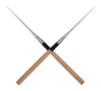 SUPVOX Palillos de Sushi de Acero Inoxidable Punta Afilada, 1 Par, 150 Mm, Utensilios Prácticos para Marisco y Vajilla Japonesa, Aptos para Uso Diario y Viajes