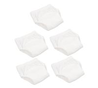 SUPVOX Pantalones de Entrenamiento para Ir al Baño Niño Lavables Algodón Color Claro M (9-11 Kg) Ropa Interior de Aprendizaje Niños Pequeños 5 Piezas Entrenamiento Pañales Reutilizables