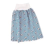 SUPVOX Pantalones de Pañal para Bebés Lavables y Plegables Diseño de Cintura Alta, Impermeables Algodón Puro para Entrenamiento de 0-4 Años en Práctica de Pañal