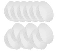 SUPVOX Papel para Hornear Antiadherente 8 Pulgadas 50 Unidades sin Pliegues para Moldes de Tarta Vasca, Resistente Grasa, Adecuado para Repostería y Suministros de Cocina