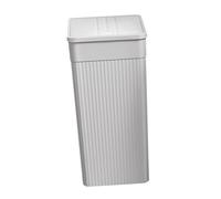 SUPVOX Papelera de Basura de Cocina Grande Tipo Prensa, Cubo Estrecho de Pp, Tapa, Adecuado para Baño y Dormitorio, Diseño Compacto para Espacio Reducido, Uso Doméstico Práctico