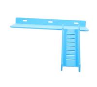 SUPVOX Para Hámster con Escalera Accesorio De Jaula para Pequeñas para y Descansar Diseño Color Azul