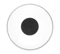 SUPVOX Parche De Repuesto Para De Transparente Con Punto De Refuerzo y Anillo De Armónicos Para Práctica y Actuaciones Musicales