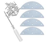 SUPVOX Parche Metálico Antidesgaste para Talón de Zapato Clavos, Protector Antideslizante Reforzado, Kit Reparación Suela para Botas y Zapatos, Adecuado para Caminar y Senderismo