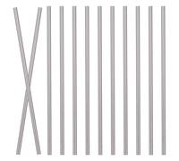 SUPVOX Pasadores de Acero Inoxidable para Tablero de Bloqueo, Kit de 12 Clavijas Metálicas 100x3mm, Accesorios para Tejer y Manualidades, Suministros Resistentes y Versátiles para