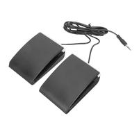SUPVOX Pedal de sostenimiento para piano eléctrico y pedal de pie para de mano, resistente al desgaste, práctica en casa, ABS negro