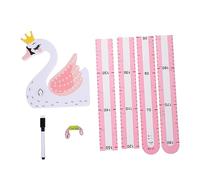 SUPVOX Pegatina Medidor Altura Infantil Adhesiva 3d Dibujos Animados para Niños Extraíble Decoración Habitación Guardería