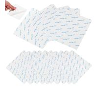 SUPVOX Pegatinas Antideslizantes para Alfombras 16 Unidades Cuadradas 100x100 Mm Adhesivas para Suelos de Madera y Cerámica, Cinta Autoadhesiva Lavable y Fácil Aplicación