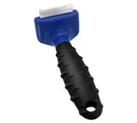 SUPVOX Peine Deslanador para Mascotas de Metal Mango Ergonómico, Tamaño Mediano, para Eliminar Pelo Muerto en Perros y Gatos de Pelo Corto, Adecuado para Cuidado y Aseo Diario