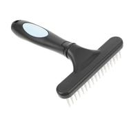 SUPVOX Peine para Mascotas de Plástico Cerdas de Acero Inoxidable para Perros y Gatos de Pelo Rizado Cuidado de Mascotas Casa