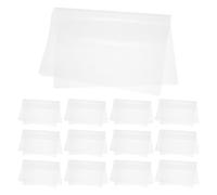 SUPVOX Película Laminadora Térmica A4 5 Micras 100 Hojas Transparente para Protección de Documentos y Tarjetas Funda Protectora para Laminación Fotográfica Archivos Uso Oficina y