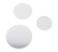 SUPVOX Película Protectora Transparente para Insignias 300 Piezas 32/44/58 MM Película Plástica Circular para Fabricación de Botones y Manualidades Suministros para Hacer Insignias