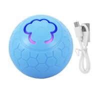 SUPVOX Pelota para Perros Mediana Recargable Luz Led, Juguete Interactivo Automático Que Rebota y Salta, Bola Rodante para Entretenimiento Interior y Exterior