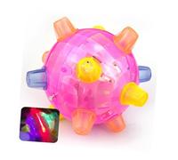 SUPVOX Pelota Saltarina Luminosa con y Luces de Colores Juguete Rebote para Batería Colores Aleatorios para Fiestas y Diversión Infantil Color Aleatorio Color Aleatorio