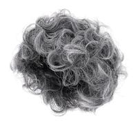 SUPVOX Peluca de Abuelita Gris Sintética Peluca Corta para Mujer de Moda Accesorio de Disfraz para Fiesta y Actuación el Escenario