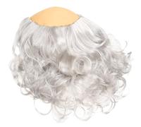 SUPVOX Peluca de Cosplay Divertida para Hombre y Mujer, Peluca de Persona Mayor Calva de Color Claro Reutilizable de Pet y Látex para Fiesta y Teatro