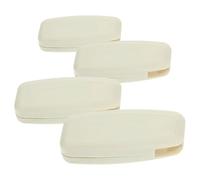 SUPVOX Peso para Cordón de Persianas Verticales y Enrollables, Accesorio de Manija Cuadrada Abierta, Material Pom Resistente, Juego de 4 Piezas para Cortinas de Gasa y Persianas, Uso