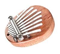 SUPVOX Piano de Pulgar Kalimba de Madera Portátil Mini Teclas Instrumento Musical para Principiantes