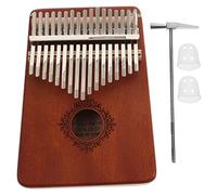 SUPVOX Piano De Pulgar Musical Principiante Dedo Estudiar Instrumento Kalimba Vintage Tecla Pulgar Piano Mini Pulgar Piano Miniatura Pulgar Kalimba Piano De Mano Acero Inoxidable