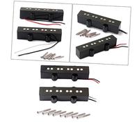 SUPVOX Pickup Para Guitarra Cuerdas Jb Bass Cera Para Evitar Ruidos Incluye Tornillos y Resortes