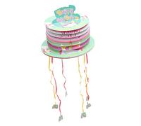 SUPVOX Piñata De Unicornio Decoraciones De Fiesta De Cumpleaños Suministros Para La Fiesta Propiedades Del Juego De Fiesta Feliz Cumpleaños Piñata Fiesta Piñata Papel