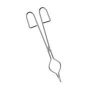 SUPVOX Pinza de Crisol Engrosada de Acero Inoxidable para Fundición de Grafito y Cerámica, Herramienta Manual para Laboratorio y Fabricación de Joyas