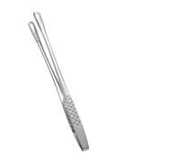 SUPVOX Pinzas para Alimentos de Acero Inoxidable 304, Set 3 Piezas, 24.4 Cm, Multifunción para Barbacoa, Cocina y Picnic, Mango Largo para Mayor Seguridad y Fácil Manejo