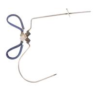 SUPVOX Pinzas para Esmaltar Cerámica Grandes de Acero Inoxidable, Alicates de Arcilla Multifuncionales para Artesanía, Herramienta Portátil para Sumergir y Aplicar Color Aleatorio