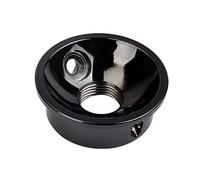 SUPVOX Placa De Conector De Guitarra Eléctrica Compatible Con Fender Negro Tornillos