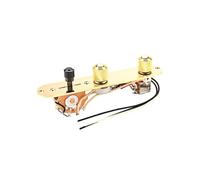 SUPVOX Placa de Control para Guitarra Eléctrica de Metal con Arnés y Pomos Accesorio Duradero y Ligero para Reemplazo DIY Compatible con Guitarristas y Luthiers