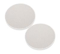 SUPVOX Placa de Soldadura Redonda Grande 2 Piezas, Ladrillo Refractario Panal Resistente al Calor para Fundición y Soldadura de Joyería, Panel para Hacer Joyas Diy, Herramienta