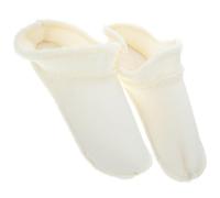 SUPVOX Plantillas para Pantuflas de Mujer Cálidas Forro de Felpa Extraíble, Talla 46-47 (280 Mm), Diseño Engrosado y Suave para Invierno, Accesorios de Cuidado del Calzado para Uso