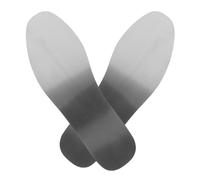 SUPVOX Plantillas Resistentes a Pinchazos y Óxido Acero Inoxidable para Zapatos Plantillas de Seguridad Plata Hombres en Construcción y Forestal