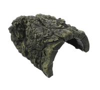 SUPVOX Plataforma para Tomar El Sol para Tortugas y Reptiles Cueva Rocosa, Resina Resistente, Tamaño Grande, Decoración para Terrarios y Acuarios, Refugio Seguro para Reptiles y Anfibios