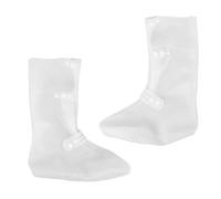 SUPVOX Polainas Impermeables para Senderismo Tamaño L Color Claro, Cubrezapatillas Ajustables Resistentes Arena para Trekking al Aire Libre, Fundas para Zapatos de Lluvia y Desierto,