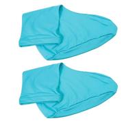 SUPVOX Polainas para Exteriores Altas Impermeables Azul L, Cubrezapatillas Antiesarena Reutilizables para Senderismo y Camping, Fundas Elásticas para Botas de Hombre Resistentes Suciedad