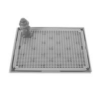 SUPVOX Poste de Orina para Perros Interior con Columna Guía, Plástico Duradero, Tamaño Mediano, Estación de Micción para Entrenamiento, Apto para Cachorros y Perros Pequeños