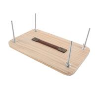 SUPVOX Prensa de Encuadernación de Libros de Madera Pino 32,9×19,9 Cm, Prensador Manual para Bricolaje, Herramienta para Restauración y Conservación de Documentos, Adecuado para Oficina