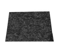 SUPVOX Protección de guitarra plato de rasguño para guitarra clásica Reemplazo de placa posterior adhesivo de placa de rascado Pick Guard Black