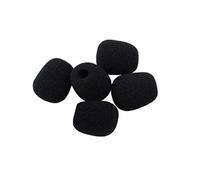 SUPVOX Protector Para Micrófono De Solapa Pequeño 10 Unidades Negro Espuma Cubierta Antiviento Lavalier Para Estudio Grabación Conferencias Entrevistas